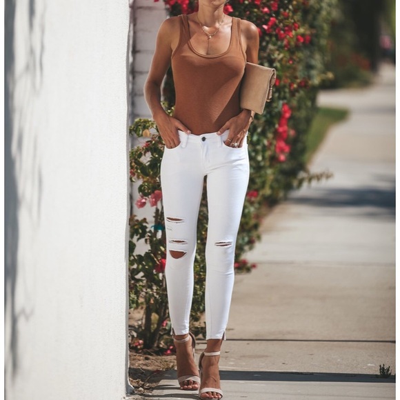 Tops - Vici brown bodysuit